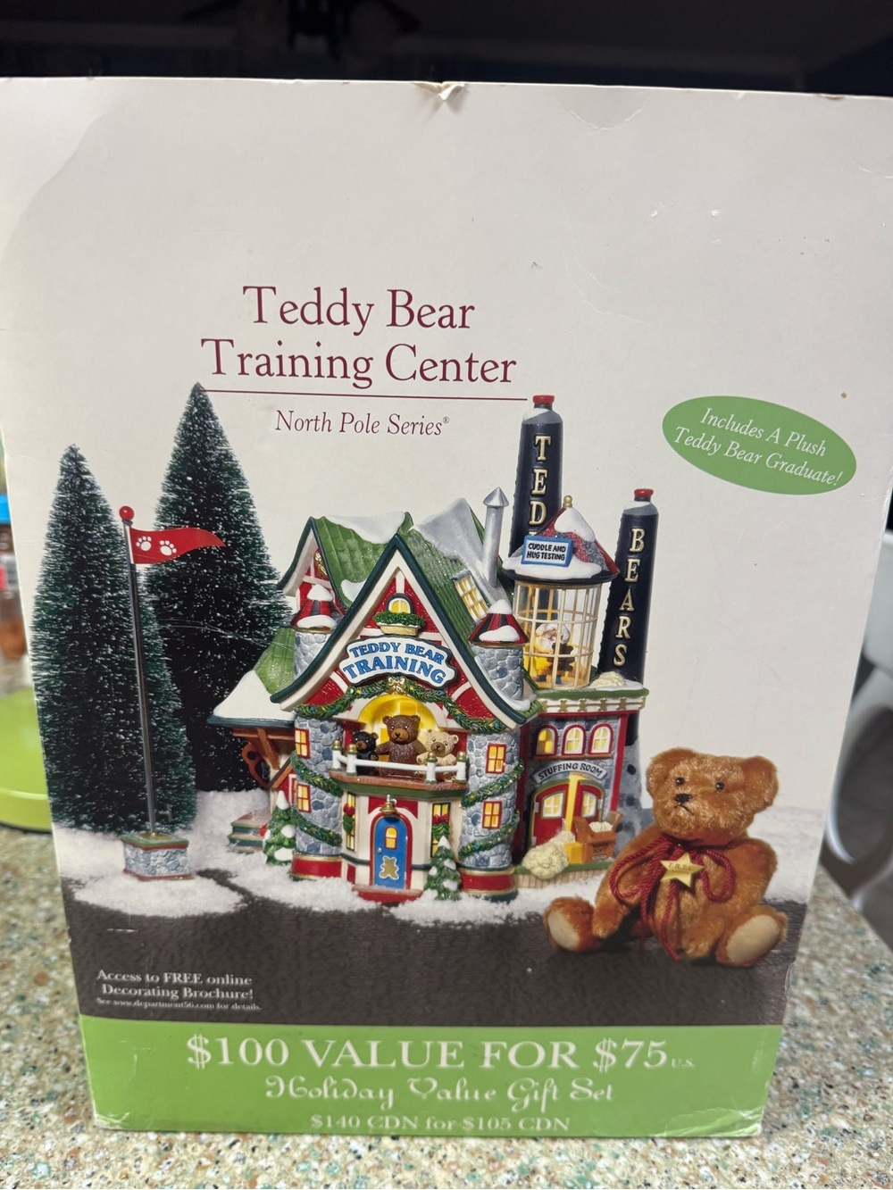 Department 56 Teddy Bear Training Camp rare